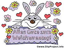 Alles Gute zum Frauentag Karte