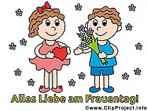 Glückwünsche zum Frauentag