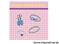 Int. Frauentag Karte