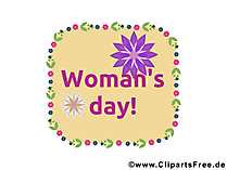 Woman_s Day Card, Clip Art, Image