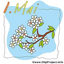 1 de mayo ilustración gratis