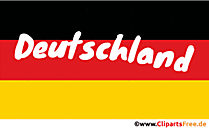 Animation Deutschland, Deutsche Fahne, Tag der Einheit