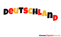 Deutschland animierter Text