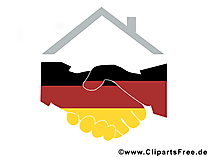 Deutschland Cliparts - Tag der deutschen Einheit