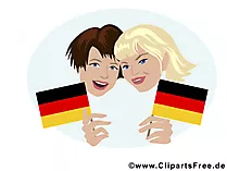 The German unity picture