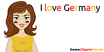 Hintergrundbild I love Germany