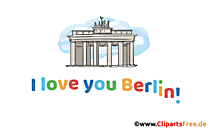 I love you Berlin Gif, Animation, Clipart