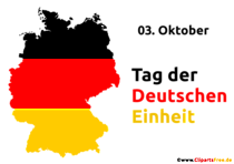 Plakat Tag der Deutschen Einheit zum Ausdrucken