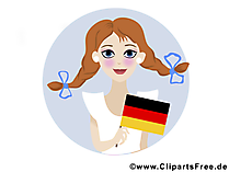 Tag der Deutschen Einheit Clipart