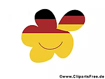 Tag der deutschen Einheit schulfrei Clipart, Bild, Plakat
