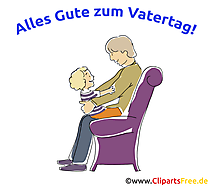 Sprüche auf Bildern zum Vatertag
