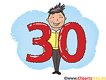 30 Geburtstag Bilder zum Downloaden