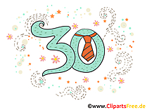 Herzlichen Glueckwunsch zum 30 Geburtstag eCard