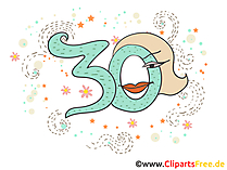 Runder Geburtstag 30 eCard