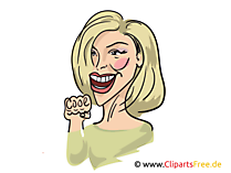 Helene Fischer Karikatur, Bild, Illustration, Comic
