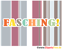 Bunte Bilder zum Fasching, Karneval