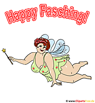 Clipart Fasching Fee