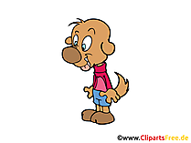 Dog Clip Art, Comic, Cartoon, Image, Pic