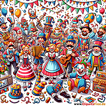 Fasching Clipart