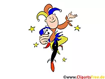 Dadgeha jester, bajazzo, jester clipart, wêneyên ji bo Mardi Gras, Carnival