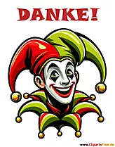 Clipart de Joker para carnaval