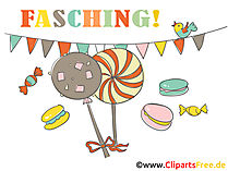 Karneval Bilder lustig, witzig, bunt