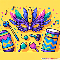 Karneval illustration