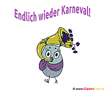 Kostenlose Bilder Karneval - Eule