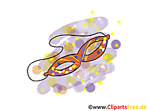 Maske, Karneval Clipart, Bild, Cartoon, Illustration Maske, Karneval Clipart, Bild, Cartoon, Illustration