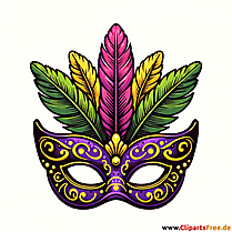 Maske Vorlgae zum Drucken