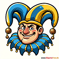 Narr Clipart zu Fasching