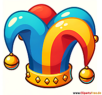 Narrenhut Clipart zum Karneval