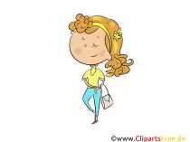 Kindermode - Kinder Cliparts kostenlos