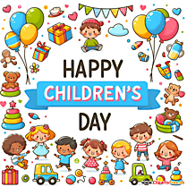 Bilder zum Kindertag zum Drucken