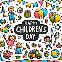 Clipart Bilder zum Kindertag