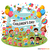 Clipart zum Kindertag