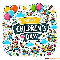 Happy Kindertag Clipart