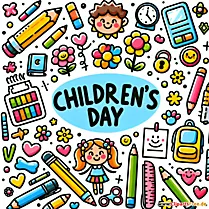 Kinder-Tag Clipart kostenlos