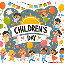 Kinder-Tag Cliparts kostenlos