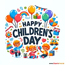 Kindertag Clipart für Schule