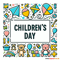 Kindertag Clipart kostenlos