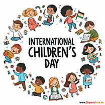Weltkindertag Clipart kostenlos