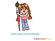 Kindertag Bilder, Glückwunschkarten, Cliparts