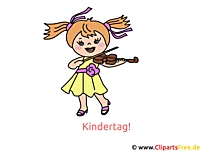 Kindertag Clipart, Bild, Cartoon, Illustration, Zeichnung