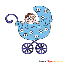 Kinderwagen gebraucht - Clip Art