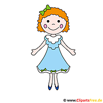 Kleine Prinzessin Clipart