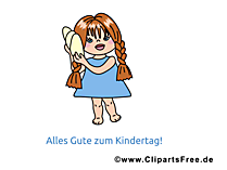 Tag der Kinderrechte Glückwunschkarte, Bild