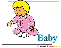 Baby Clipart free - KiGA Bilder