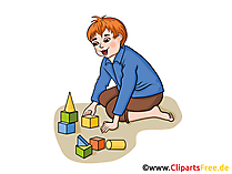 Bausteine spielen, Junge im Kindergarten Bilder, Cliparts, Grafiken Bausteine spielen, Junge im Kindergarten Bilder, Cliparts, Grafiken