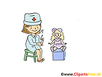 Kinderarzt spielen Bild, Clipart, Cartoon, Grafik, Comic gratis Kinderarzt spielen Bild, Clipart, Cartoon, Grafik, Comic gratis